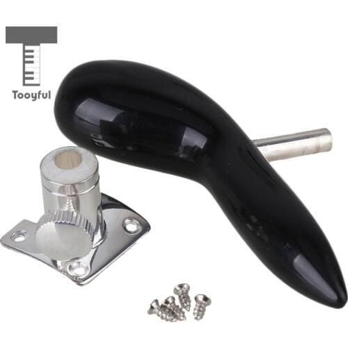 Silver Plating Base Bassoon Hand Holder Saddle Rest with 4 Screws Set Kit Bassoon Woodwind Instrument Parts