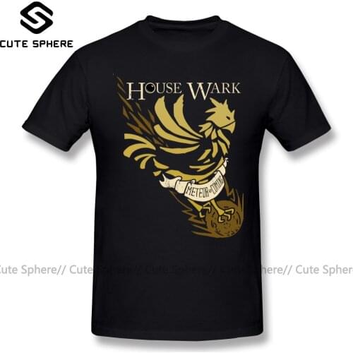 Chocobo T Shirt Meteor Is Coming T-Shirt Plus size Basic Tee Shirt Funny Man 100 Cotton Short-Sleeve Graphic Tshirt