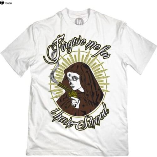 Men Tshirt Homme 2019 for Tall and Big Men T-Shirt Sinner Rockabilly Skull Rocker Biker Luckyoffensive Shirts