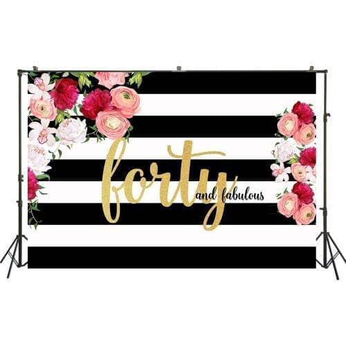 HUAYI Photography Backdrop Birthday Backdrops Wedding Photo Background Bridal Shower Party Decor Photo Booth Backdrop W-2285