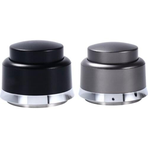 Coffee Press 58mm Stainless Steel Flat Bottom Press Type Distributor Press Powder Hammer Coffee Maker