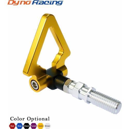 Racing Billet Aluminum Front Rear Auto Triangle Ring Trailer Tow Hook Kit Towing Bars For Honda Civic Japanese Car YC100973