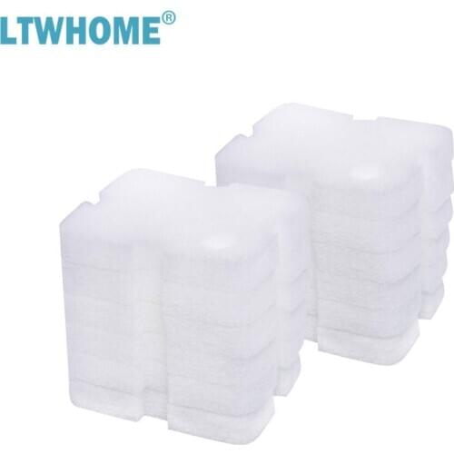 LTWHOME Compatible Floss Pad Replacement for Cascade 500 GPH Aquarium Canister Filter