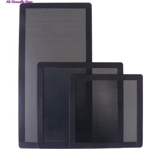 12x12 14x14 12x24cm Computer PC Case Cooling Fan Magnetic Dust Filter Mesh Net Cover Computer Guard PVC cooling fan antidust net
