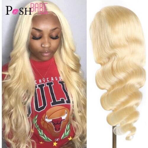 Honey Blonde Color 13x4 13x6 360 613 Lace Frontal Wig Long Brazilian Body Wave Transparent Pre Plucked hd Glueless Full Lace Wig