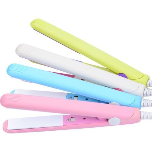 2020 The New Mini icon Ceramic Electronic Hair Straighteners Dry & Wet Professional Curler Styling Tools EU Plug