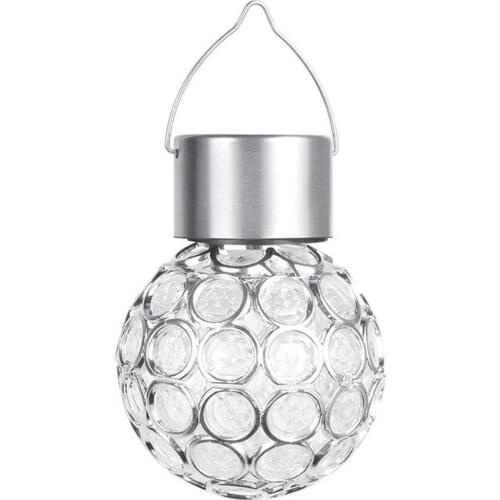 Solar Night Light Crystal Ball String Light Fairy Lights Party Decoration Garland Christmas Outdoor F7B7