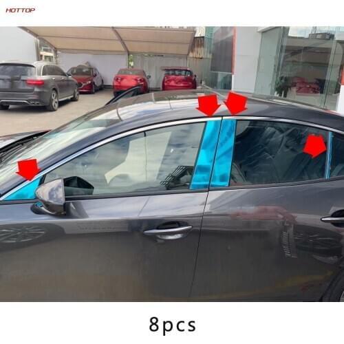 For Mazda 3 Axela 2020 Windows Middle Frame Trims