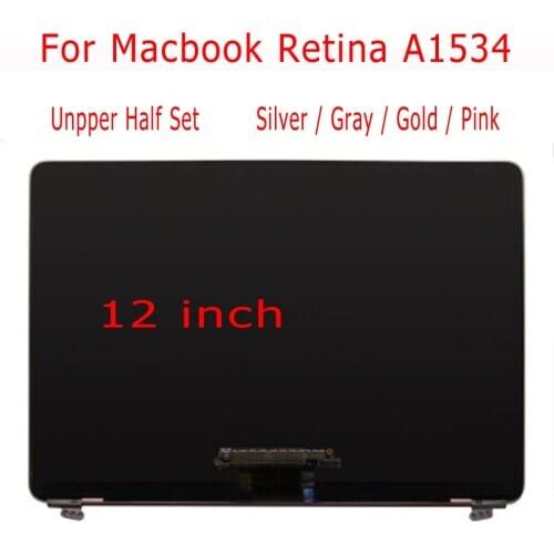 STARDE Replacement LCD For Macbook Retina A1534 LCD Display Touch Screen Digitizer Assembly Unpper Half Set 12"