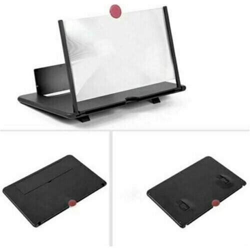 Universal Amplifier Stand Bracket Video Clearer Mobile Phone Screen Amplifier Thin Foldable 3D HD Video Magnifier Stand