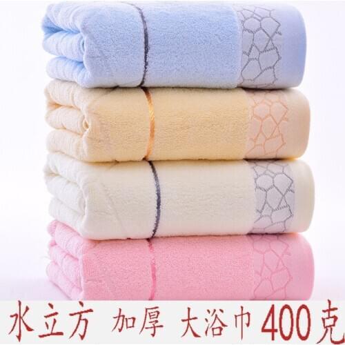 Adult thickened 100% cotton bath towel cotton baby absorbent and soft turbans for women towels bathroom woman beach towel