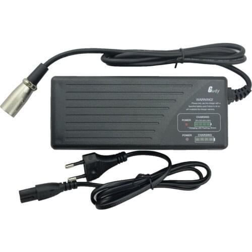 24V 2.8A NiMh NiCd Battery Charger with Fuel Gauge for 20S 24V NiMh NiCd Battery Packs, with NTC Function and XLR Plug