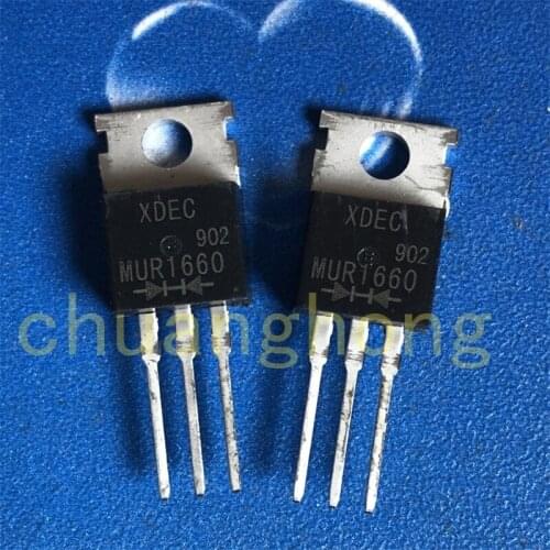 1pcs/lot MUR1660 16A 600V original packing new rectifier tube TO-220
