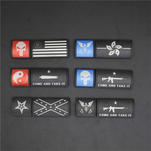 1 PC Tactical Hunting Accessories Sticker Metal Matieral Come And Take It Handguard Sticker DIY Decoration For Hunting Airsoft