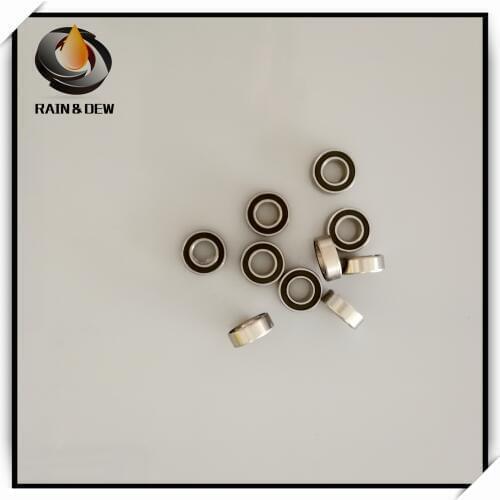 10 Pcs S686-2RS 6x13x5 mm Stainless Steel Bearing S686RS ABEC-7 Anti-rust bearing 686RS Ball Bearing