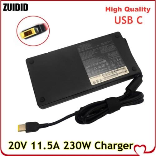 20V 11.5A USB 230W AC Laptop Adapter For Lenovo Legion Y740 Y920 Y540 P70 P71 P72 P73 Y7000 Y7000P Y9000K A940 Charger 00HM626