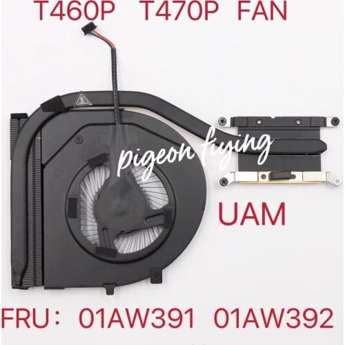 Thinkpad T 470p laptop integrated graphics CPU cooling fan.FRU 01AW391 01AW392