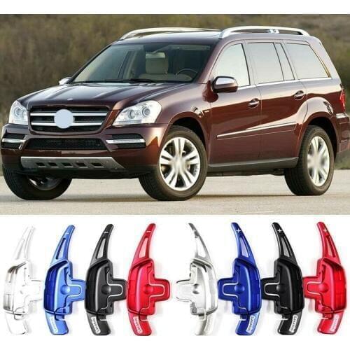 Savanini Alloy Add-On Steering Wheel DSG Paddle Shifters Extension For Mercedes Benz GL350 GL450 GL500 GL550 2010-2011