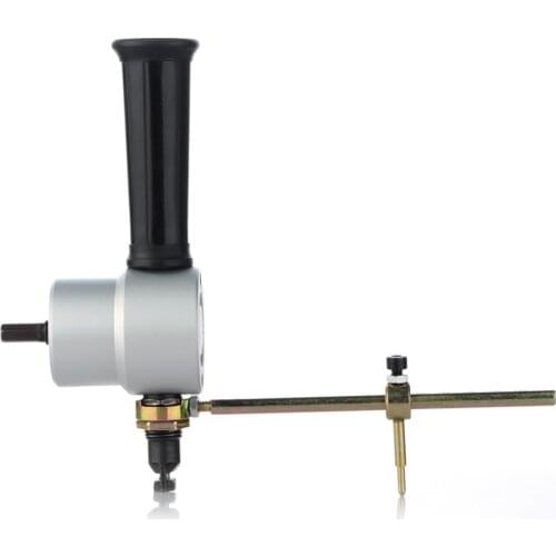 360 Degree Nibble Metal Cutting Double Head Sheet Nibbler Hole Saw Cutter Drill Tool Tackle Car replace Repair Metal Sheet