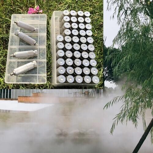 H39 High pressure 30bar TW1010-TW8010 sprayer nozzle dry fog micro-mist ceramic core for humidification mist cooling system 50pc