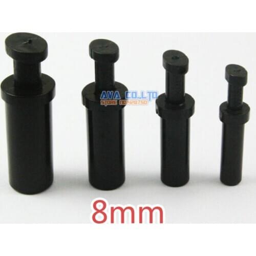 50 Pieces Tube OD 8mm Composite Plug Connector Pneumatic Push In Air Fitting