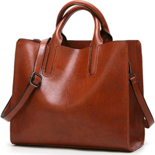 MICKY KEN Fashion Lady Messenger Bag Classic Retro Shoulder Bag Oil Wax Leather Messenger Bag Luxury Brand Design Handbag Bolsa