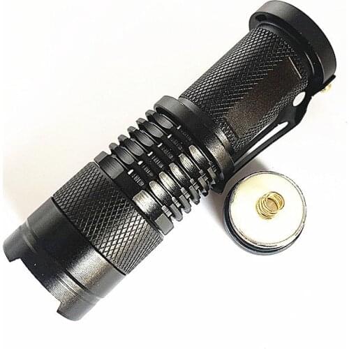 Purple Light 365/395 Nm UV Flashlight Handheld Portable Ultraviolet Detector Fluorescent Agent Detection Purple Lamp Flashlight