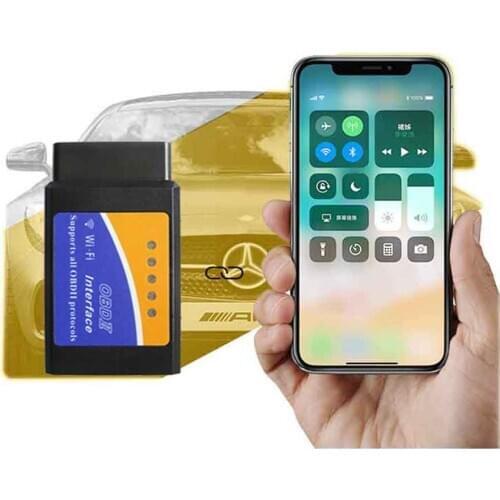 Professional Car Diagnostic Tool WiFi ELM327 V1.5 OBD2 OBDII Car Brain Error Code Reader Scanner For iOS & Android Wi-fi ELM 327
