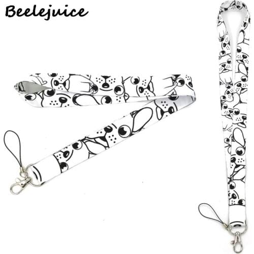 Sharpei Pug Dogs Lanyard for Keys Phone Cool Neck Strap Lanyard for Camera Whistle ID Badge Cute webbings ribbons Gifts