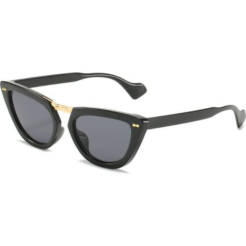 New Fashion Cat Eye Shades Luxury Brand Designer Women Sunglasses Vintage Retro Sun Glasses Female UV400 Oculos de sol Feminino