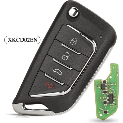 Jingyuqin 5pcs/lot Xhorse XKCD02EN Universal Remote Key For VVDI MINI Key Tool 4 Buttons