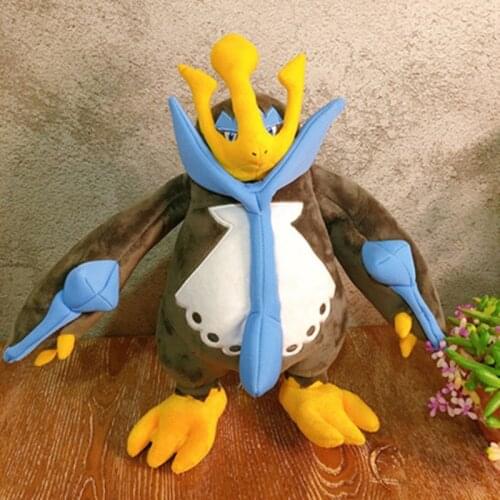 Anime Games Pokémon Empoleon Soft Plush Toy Doll Gift For Child High Quality
