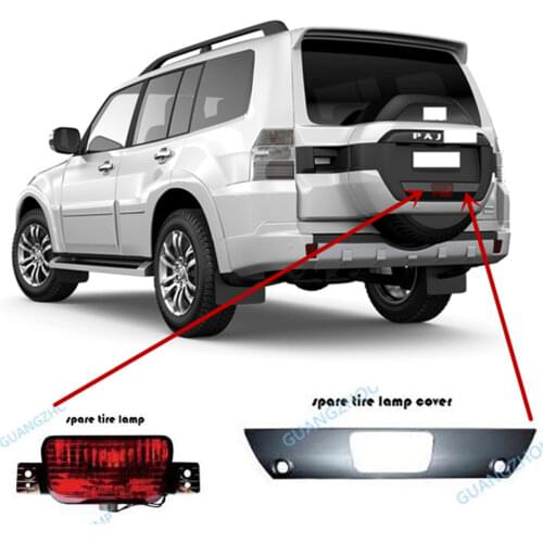 Rear Lights FOR Pajero V97 V93 Stop Lamp FOR Montero Rear Fog Lamp FOR V98 V95 V87 with Bulb Spare Tire Lamp for Shogun
