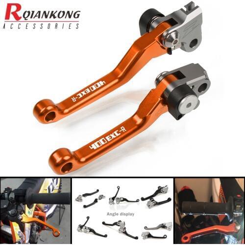 400 EXC-R Motorcycle Dirt Bike Brake Clutch Levers Motorcross CNC Alunimun handle levers FOR 400EXC-R 2005 2006 2007 2008