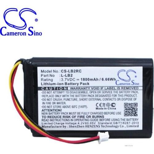 CameronSino for LOGITECH M-RAG97 MX1000 cordless mouse 190247-1000 L-LB2 battery