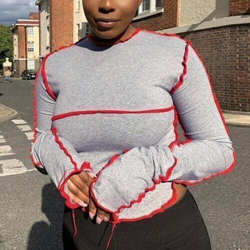 Dropshipping Fall Clothes Sexy Tops for Women Blouses Long Sleeve Crop 5xl Plus Size Tops and Bloues Bulk Items Wholesale Lots