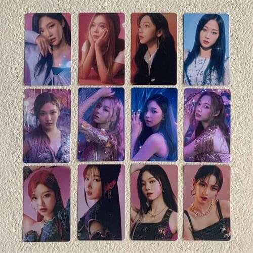 KPOP Aespa Next Level Photocard Black Mamba LOMO Card KARINA WINTER NINGNING GISELLE Postcard For Fans Collection 5/6PCS/SET M47