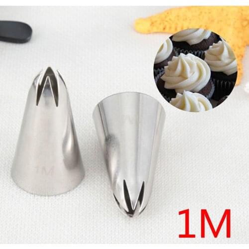 Stainless Steel Icing Piping Nozzles Cream Cake Pastry Decorating Tips DIY Cupcake Decorator Baking Tools Kitchen Accessories