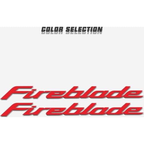New motorcycle bicycle fuel tank sticker wheel helmet MOTO waterproof reflective logo for HONDA FIREBLADE fireblade