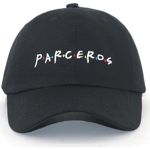 New sport cap men letter embroidery PARCEROS fashion dad hat women all match hip hop baseball caps cool snapback hats