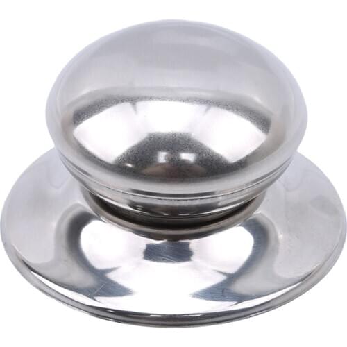 New Kitchen Tool Cookware Replaceable Stainless steel Pan Pot Glass Lid Cover Handle Knob Handgrip Grip
