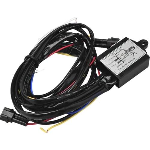 New Multi-function Daytime Running LED Light Relay Harness Control DRL On Off Dimmer Car Daytime Running Lights Controller