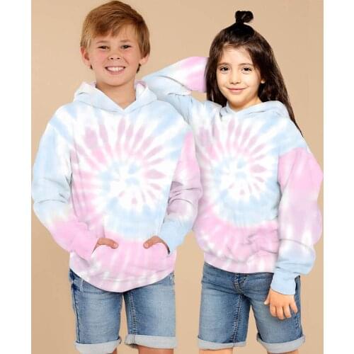 Tie Dye Hoodie Sweatshirts Spring Autumn Long Sleeve 2021 Big Size Pullovers Casual Loose Pocket Hooded Shirt Streetwear Hoodies