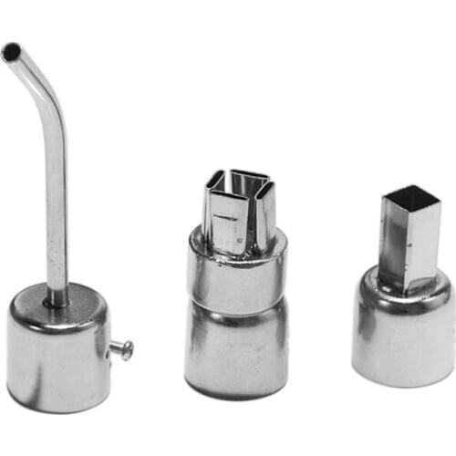 Universal BGA Nozzle Hot Air Gun Nozzles Soldering Station Rework Station For 852D+ 850 909D 950 Welding Accessories