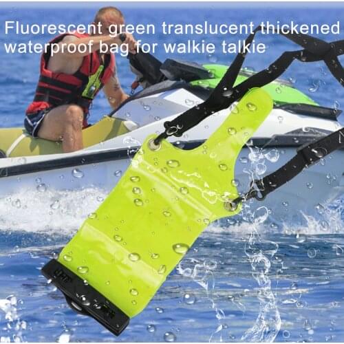 Waterproof case for Walkie Talkie Two way Radio Protection Cover Case Walkie Talkie Accessories Pouch for Radio Waterproof bag