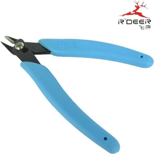 5-Inch Bevel-End Steel Clamp 125MM dian zi qian Ruiyi Pliers 65# Manganese Steel Oblique Pliers Sub-RT-171