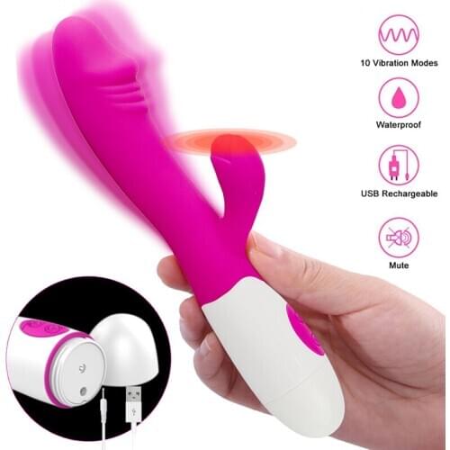 Female Masturbation Vibrator Vaginal G-Spot Stimulation Massage Stick Multi-Frequency Vibration Waterproof Sex Toys For Womans