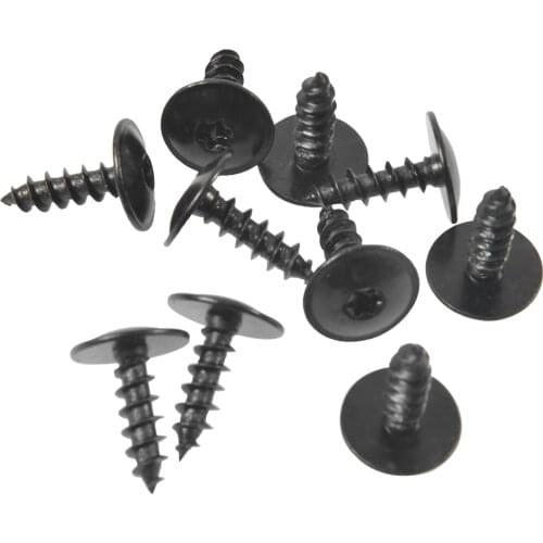 10Pcs High-End Engine Cover Undertray Splashguard Wheel Arch Torx Screw for VW Audi 5x16mm Clips Audi