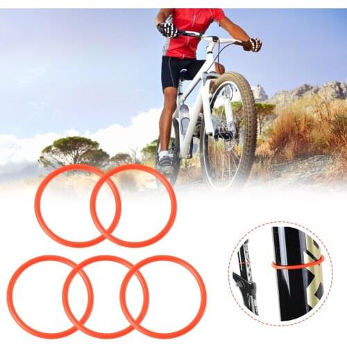 2Pcs 32/34/35mm Bicycle Front Fork Sponge Ring Silicone Shock Absorber Dust Seal Oil-proof O Ring