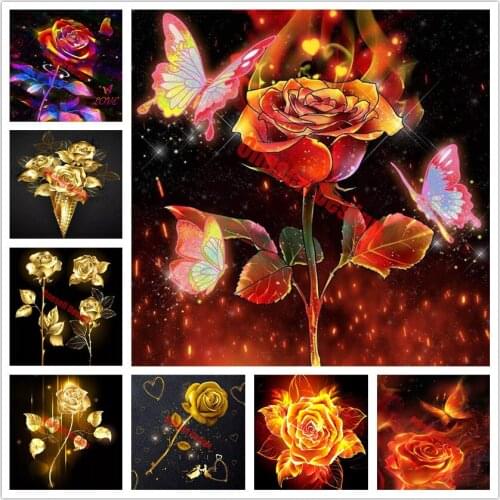Diamond embroidery full square/round flower 5d diamond painting full 5d diamond mosaic sale rhinestone pictures diamond art kit